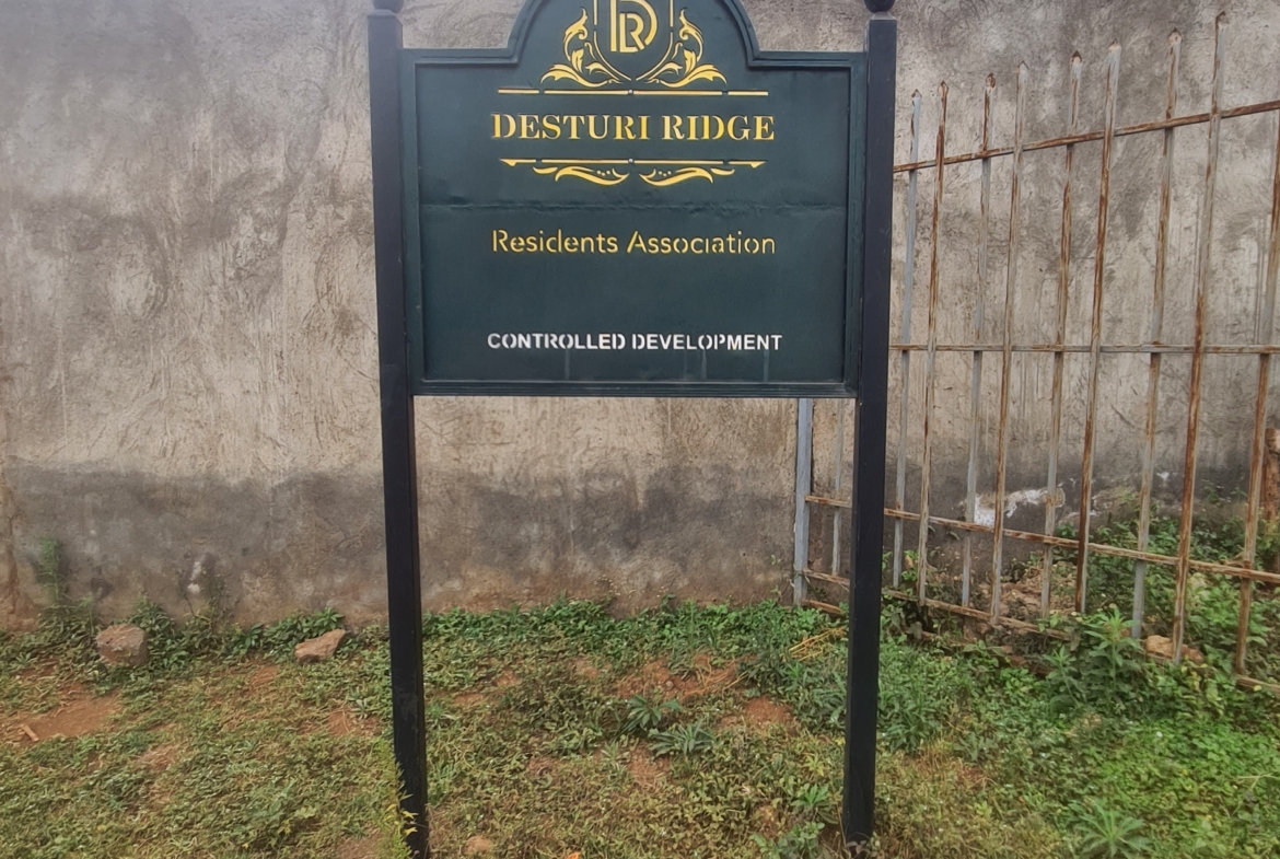 Desturi Ridge Controlled Development Residents Association next to Ufanisi Gardens by Baraka Prime Propoerties