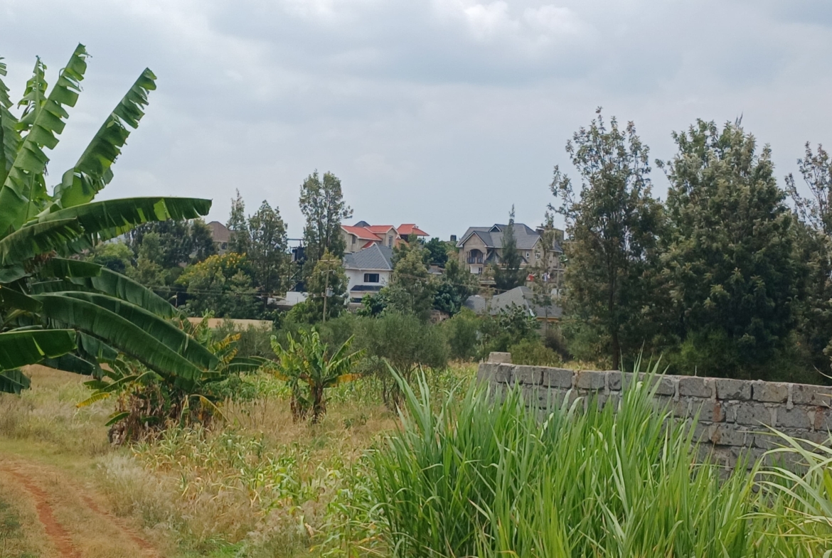 Baraka Mugutha Gardens, controlled development affordable plots in Mugutha, Ruiru - roof view of surrounding properties